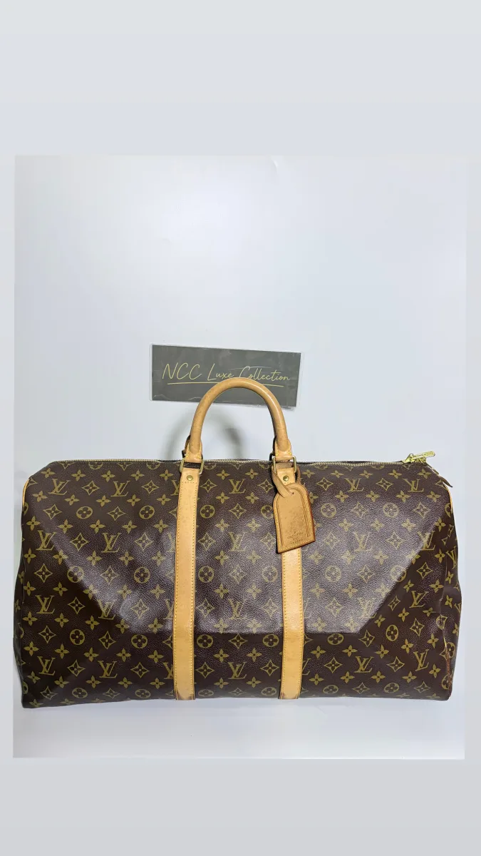 Louis Vuitton Monogram Keepall 55
