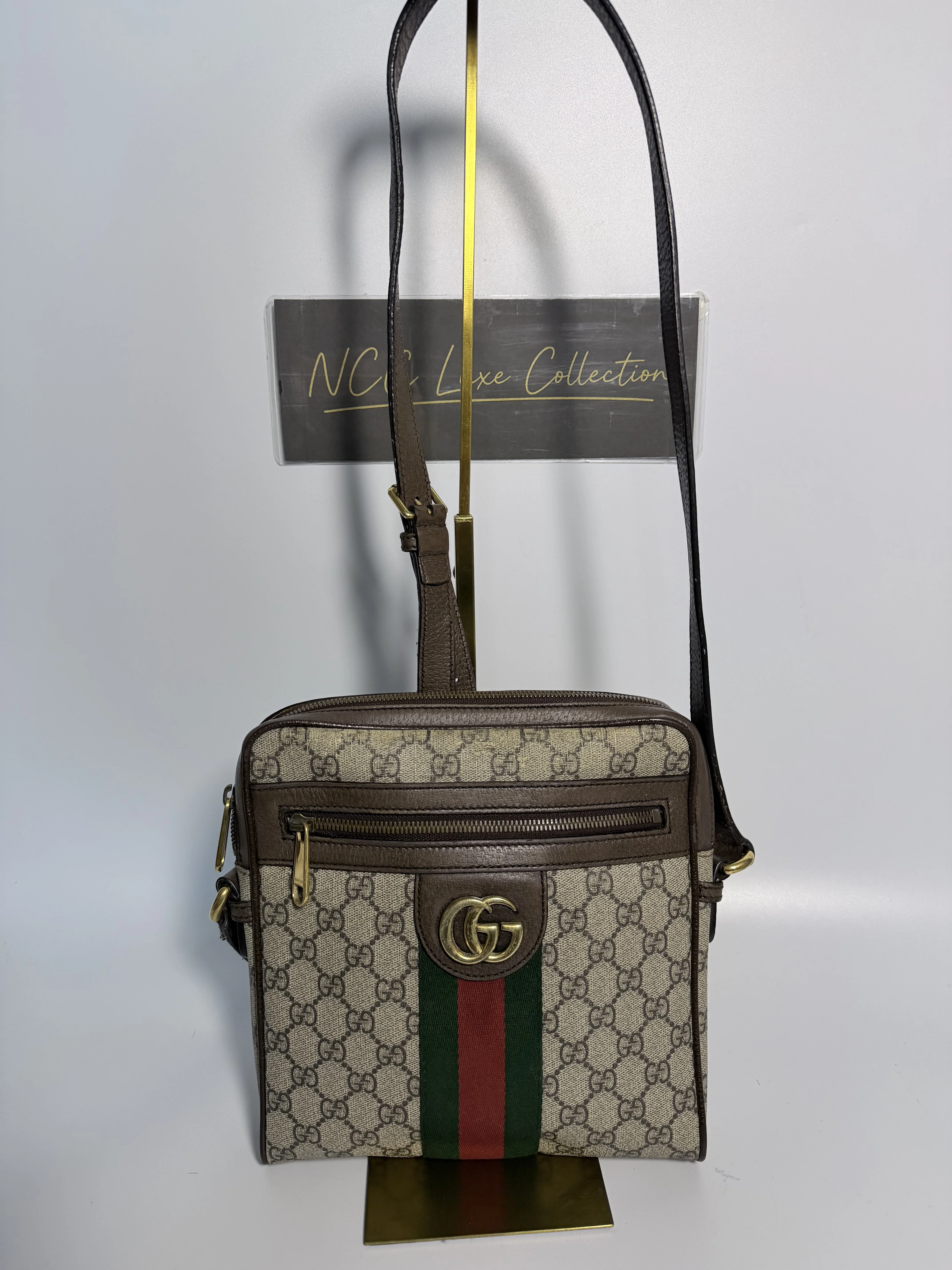 Gucci Ophidia GG Supreme Messenger Bag