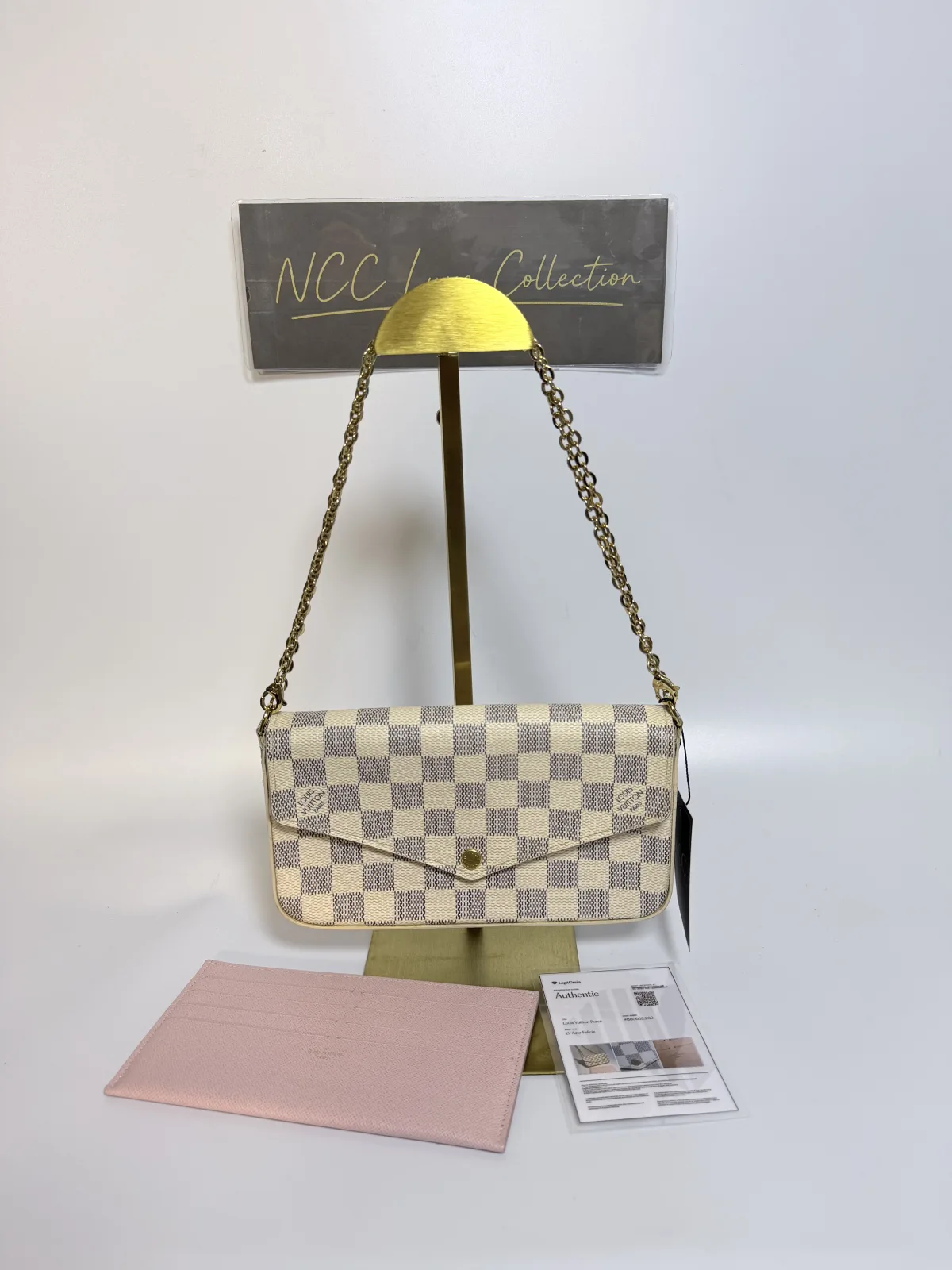 Louis Vuitton Azur Felicie Pochette